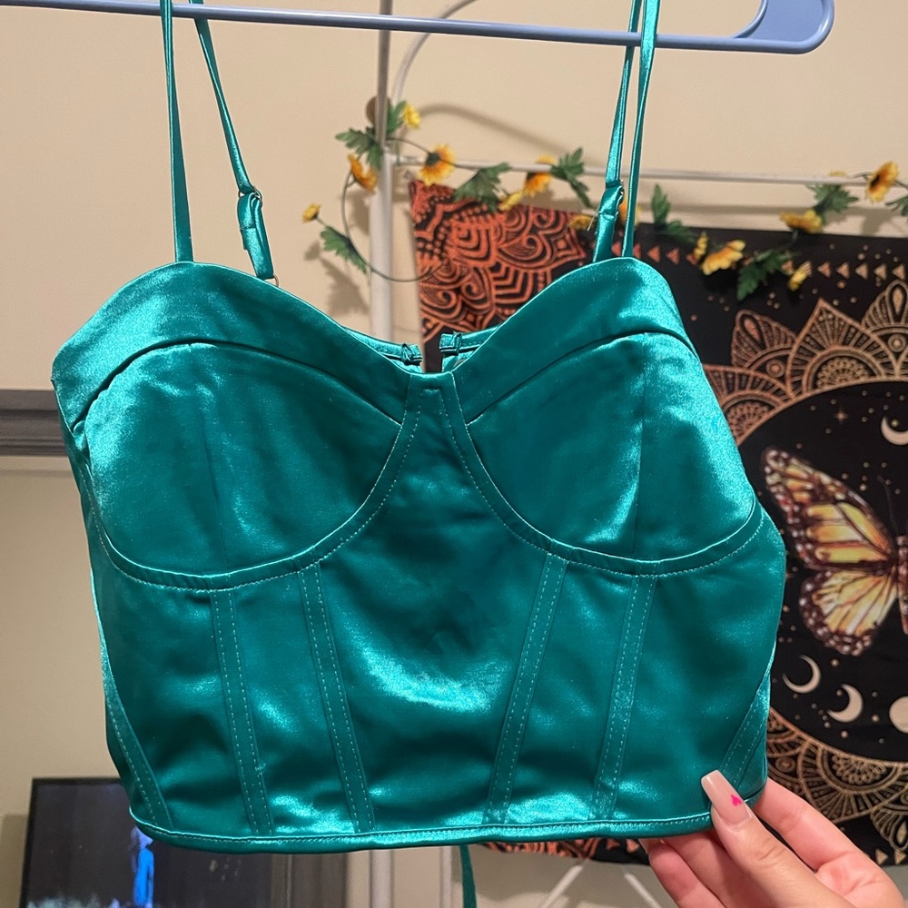 Corset crop top